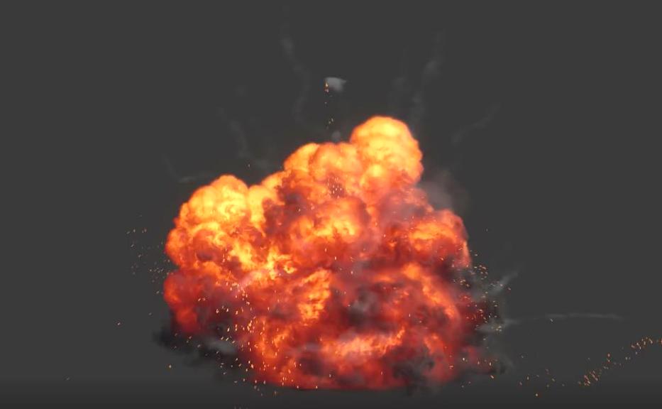 小型爆炸煙霧和火焰特效參考 小型爆炸煙霧和火焰特效參考