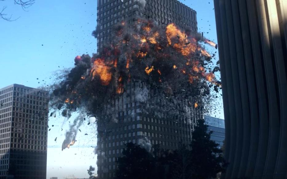 高樓大廈破碎爆炸特效參考視頻 高樓大廈破碎爆炸特效參考視頻
