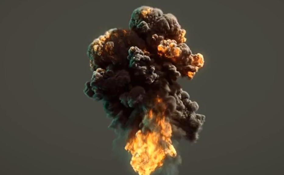 爆炸特效煙霧和火焰參考 爆炸特效煙霧和火焰參考