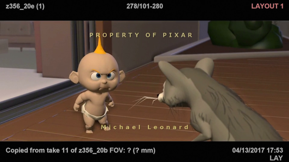 轉載：《超人總動員 2》Layout - Mike Leonard