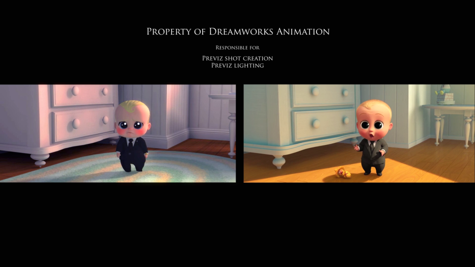 轉載：寶貝老板-預覽展示-“計時中的嬰兒炸彈”  The Boss Baby-Previz Reel-“Ticking Baby Timebomb”