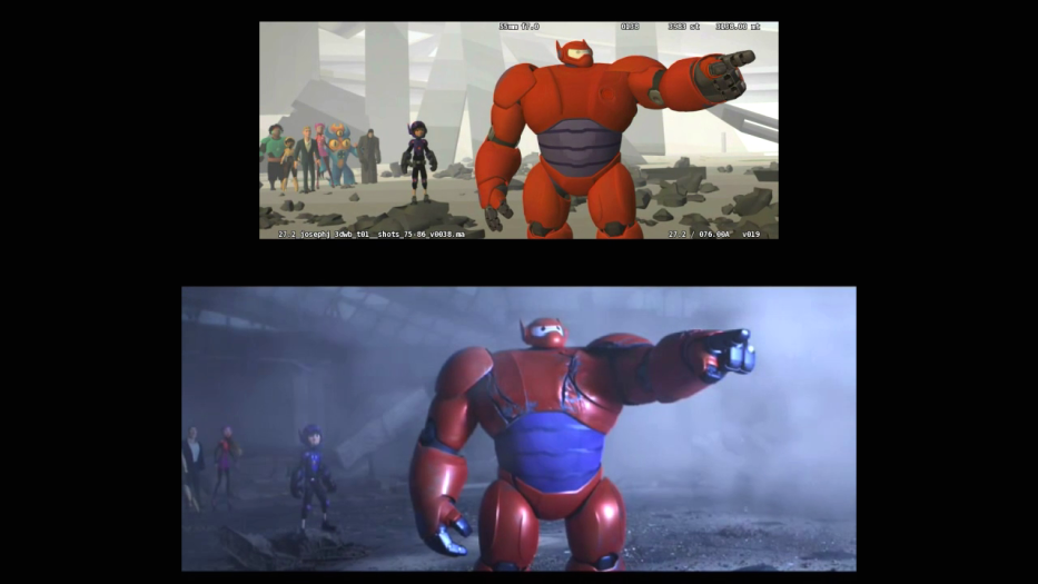 תأ½ս   Big Hero 6 Animation Layout