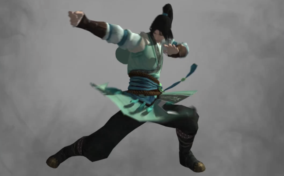 拳法表演（3dMax）